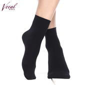 款 华高5双装 春秋冬季 50D丝袜舒适柔软天鹅绒短袜女士袜01003