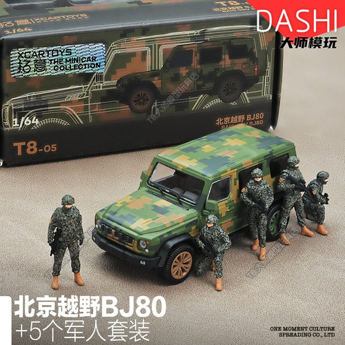 拓意164北京越野BJ80军车套装