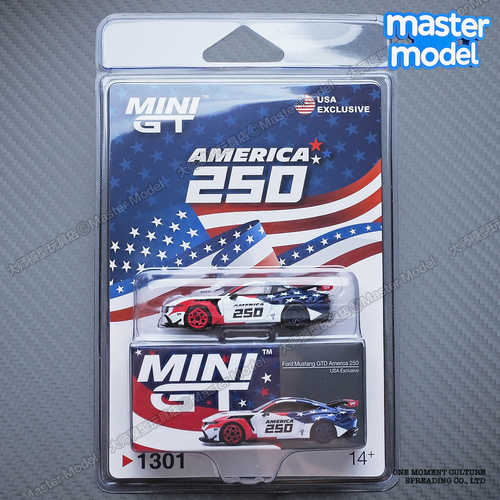 MINIGT1/64美国福特野马赛车模型