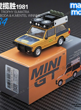 MINIGT1/64现货路虎揽胜1981骆驼杯冠军合金汽车模型收藏摆件1144
