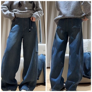 天依角2025冬25107新款 男女童大组 25227加绒25228弯刀牛仔裤