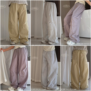 特小智同学2025春夏9590薄款新款两用伞兵工装裤中大童男女童亲子