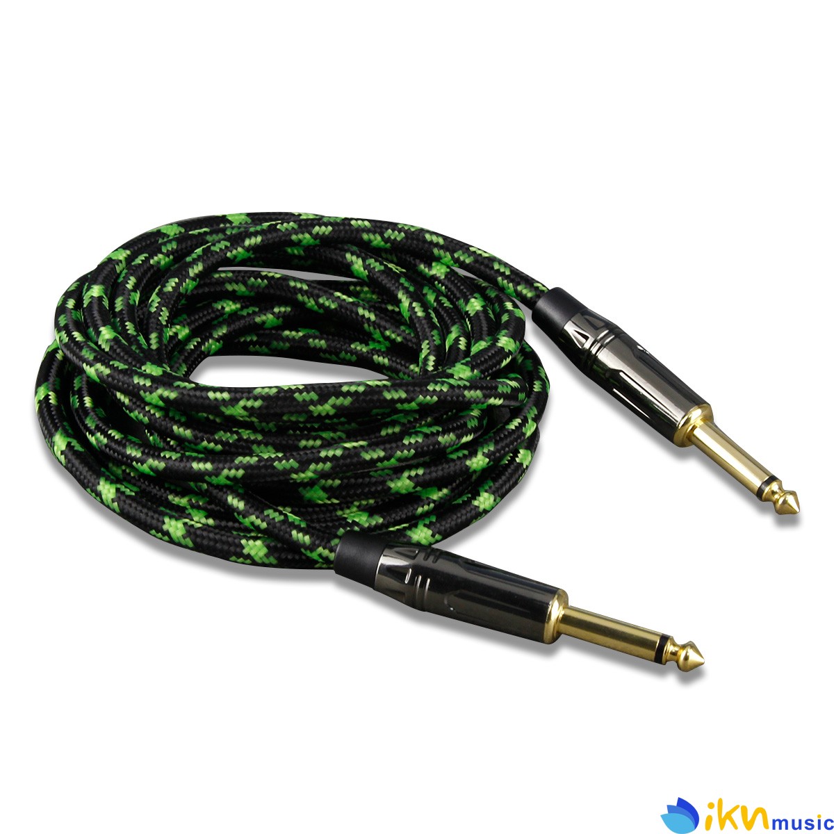 编织电吉他音箱线音频铜芯连接线