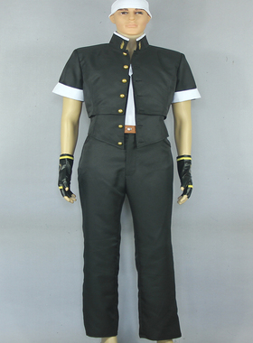 cosplay服装拳皇KOF动漫游戏服装XIV草薙京草稚京cos动漫来图定制