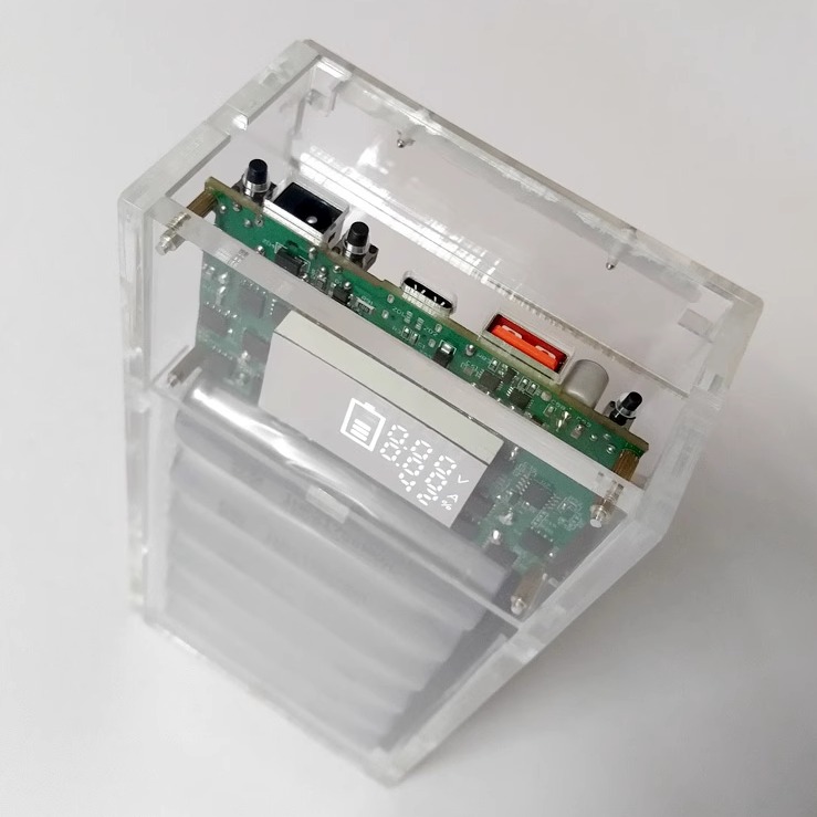 定制户外透明移动电源4万6万毫安充电宝DC3.3~24V/5A可调压PD100W