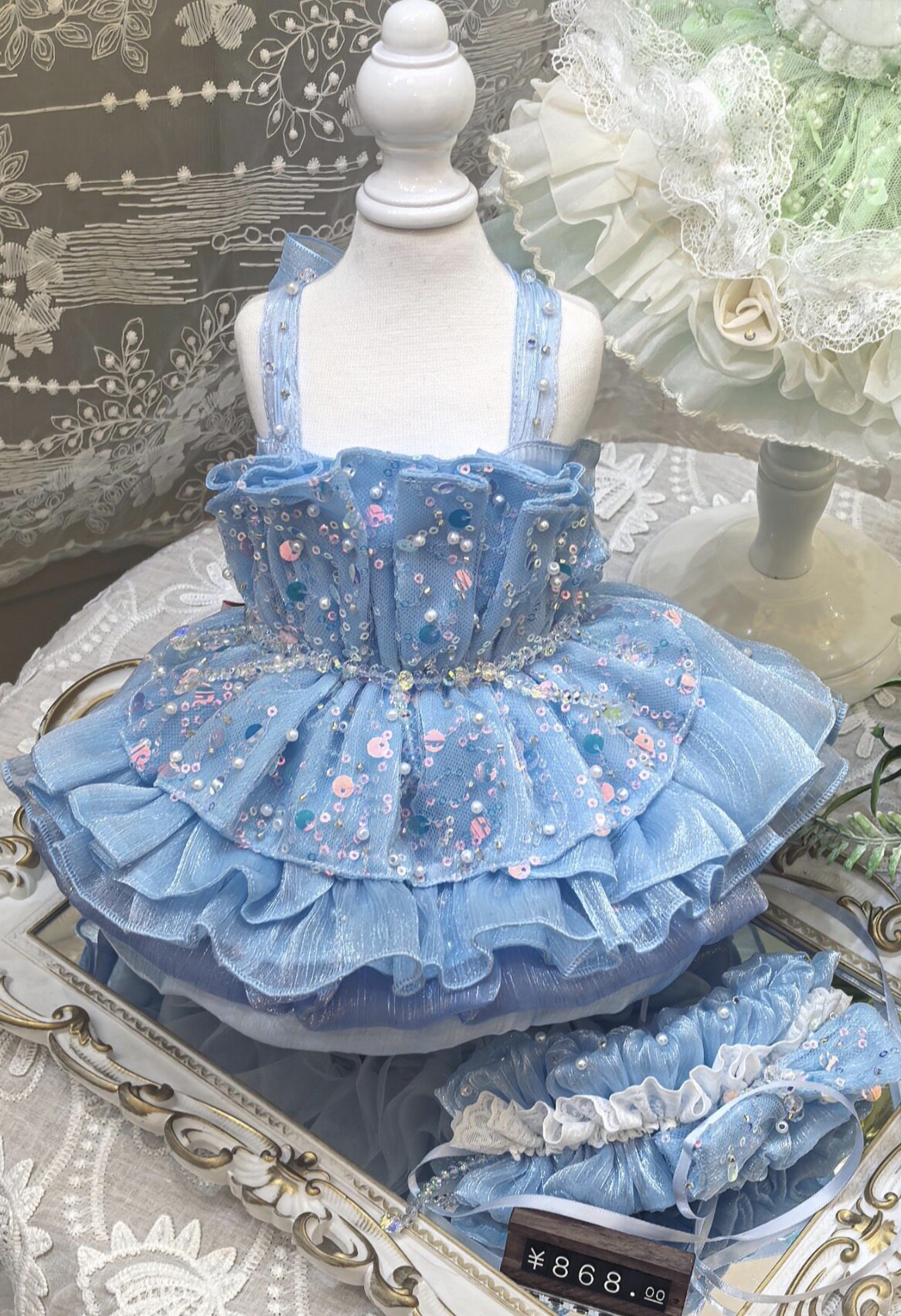 2026宠物猫猫狗狗秋冬款加厚婚纱礼服宠物衣服