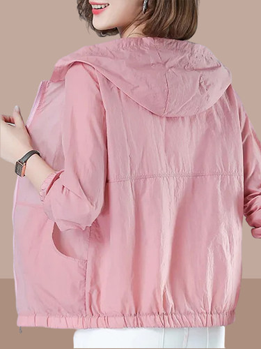 日本MUJIΕ防晒衣女士2026夏季新款妈妈装中老年防晒服户外透气长