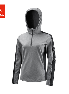 极星 女款户外运动休闲卫衣保暖舒适透气针织套头外套 AGKD22494