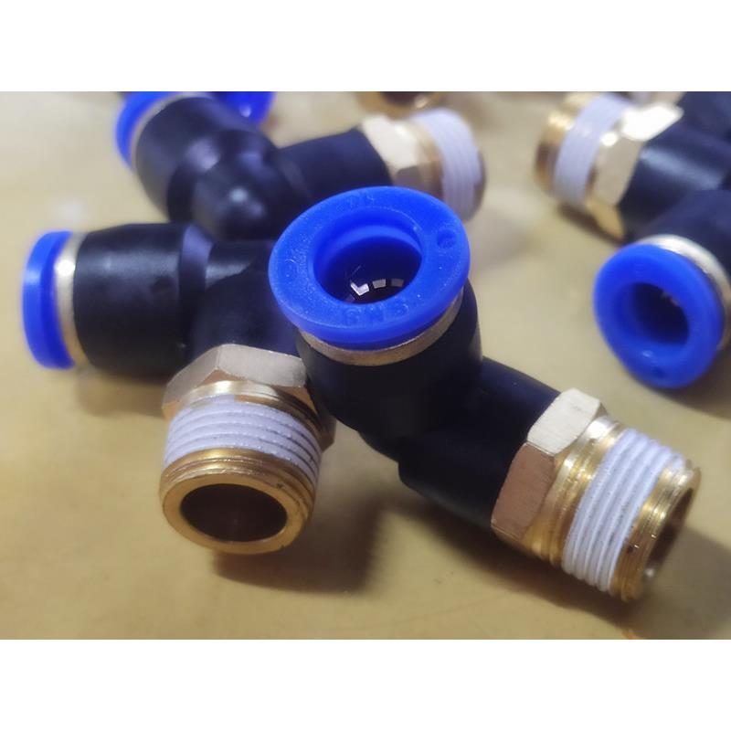 询价JNC气管PL-SPL14-02 -03 -04直角L型两通外螺纹接头KST弯头议