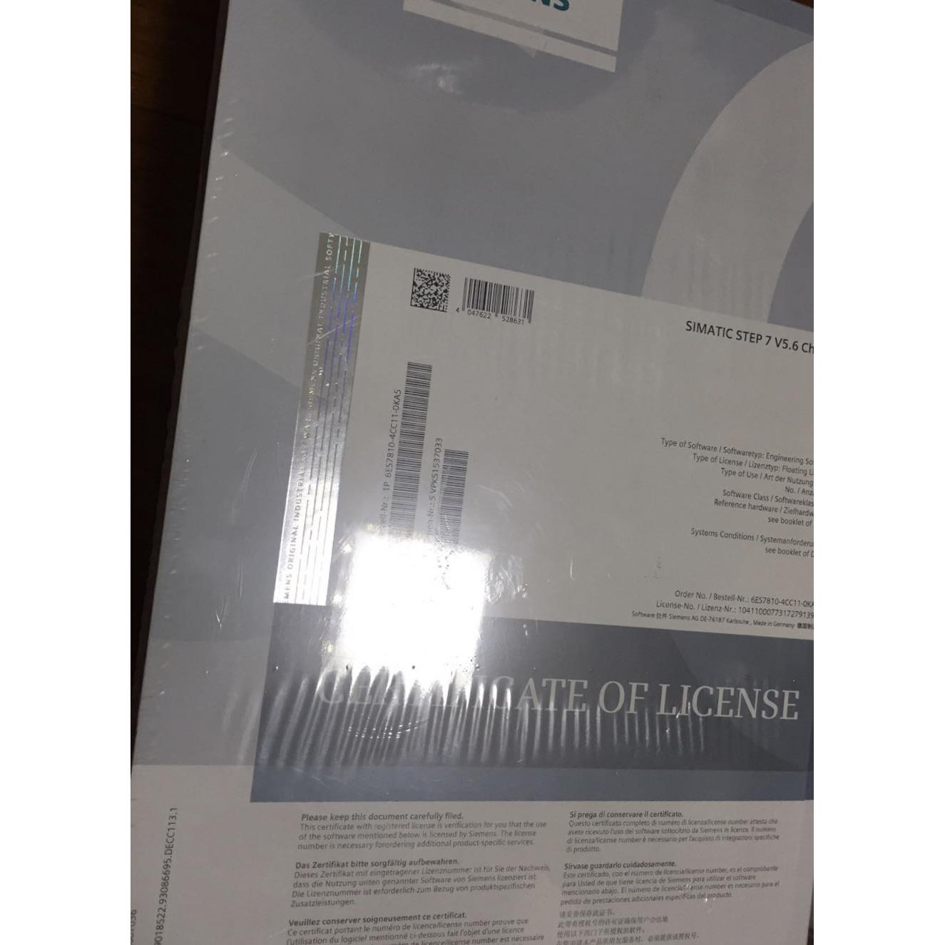 询价6ES7 810-4CC11-0KA5 原装全新 Step7 5.6 6ES7810-4CC11-0KA