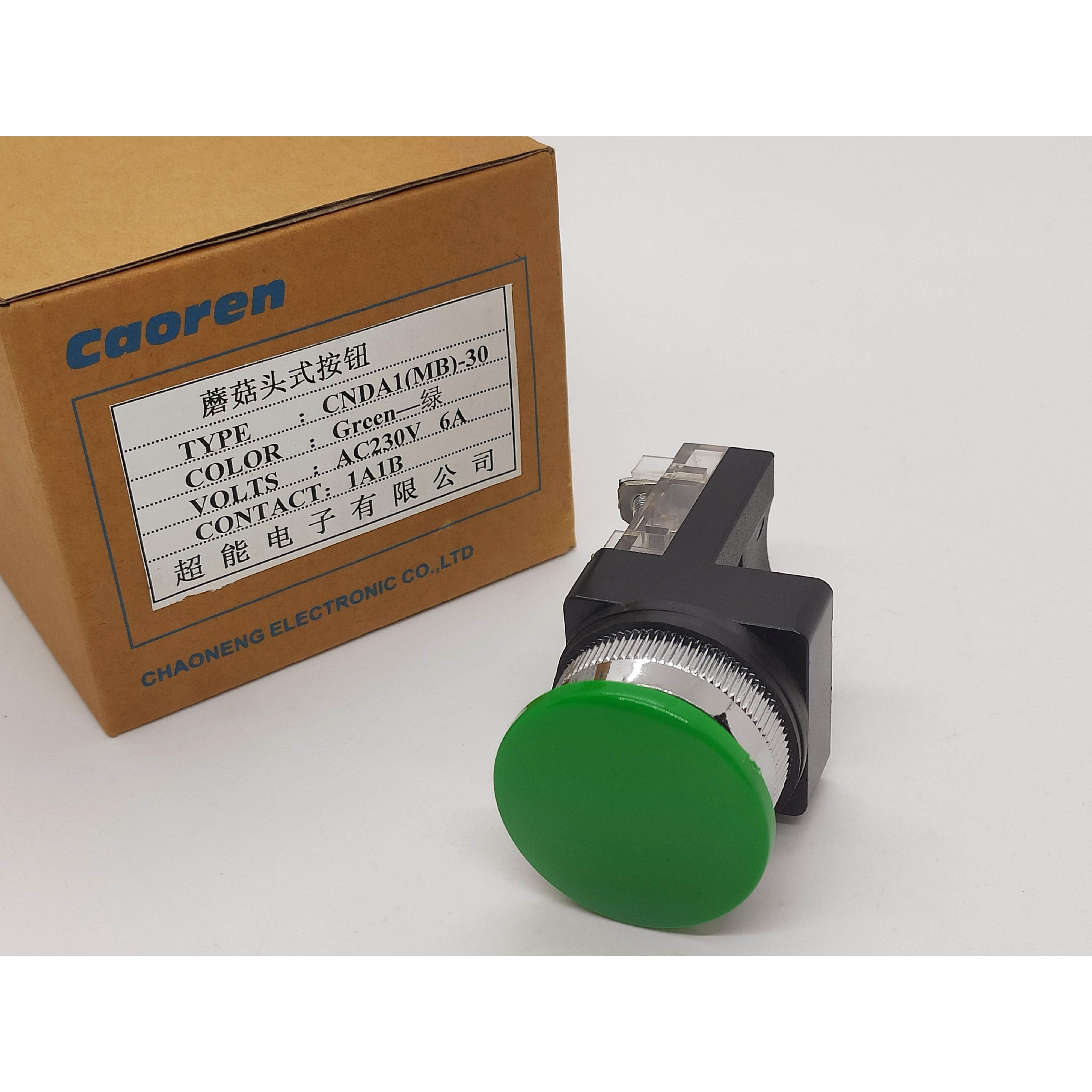 询价原装caoren超能CNDA1(MB)-30自复蘑菇头按钮代替TMB-30安装孔