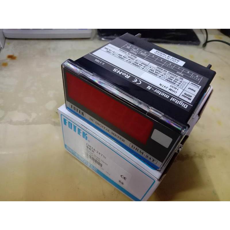 询价原装FOTEK台湾阳明DRM-24TN新款转速表数字式数显表 代替DRM-