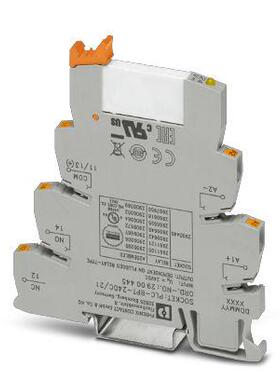 询价包邮PHONEIX菲尼克斯2966171继电器模块PLC-RSC- 24DC/21促销