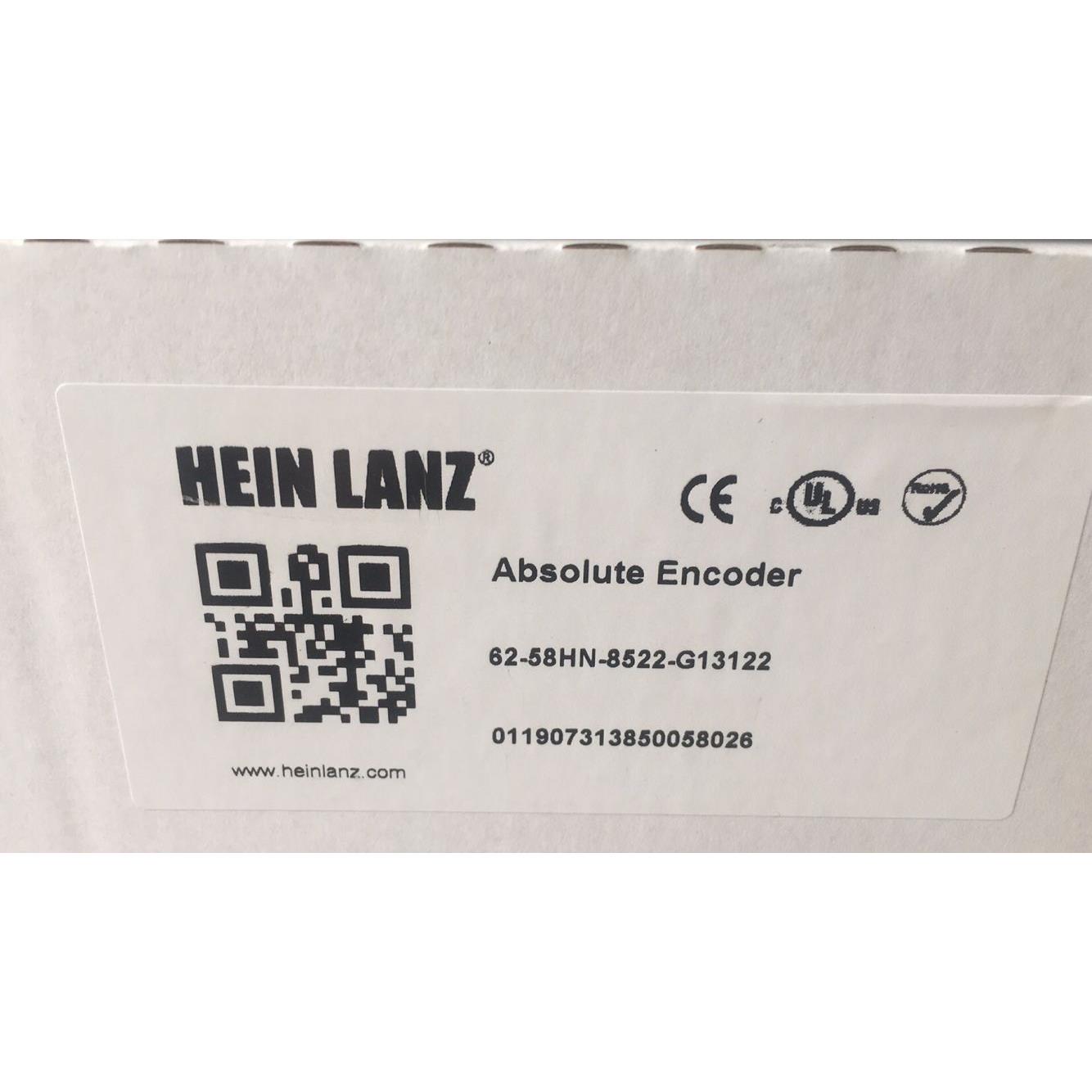 询价德国原装海茵兰茨HEIN LANZ编码器62-58HN-8522-G13122 现货