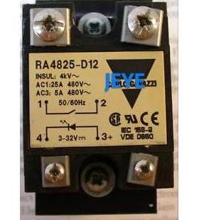 询价佳乐固态继电器RA4825-D12(RA4850-D12,RA4890-D12,RA4810-D1