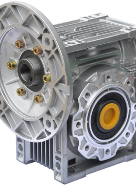 NMRV蜗轮蜗杆减速机RV40 50 63 75 90蜗轮蜗杆铝壳小型减速箱直角