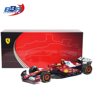 法拉利SF-25汉密尔顿2025年中国站冲刺赛冠军1:18汽车模型仿真BBR