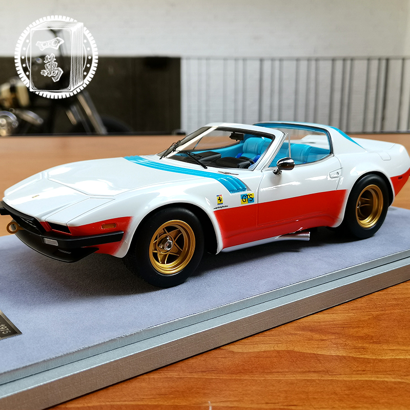 Tecnomodel 1:18树脂限量模型法拉利365 GTB/4 Michelotti 勒芒