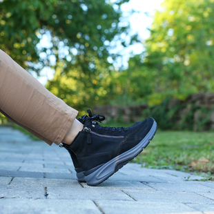 ROLLINGSOFT系列德国嘉宝GABOR 宽楦增高摇摇底短靴 76.888