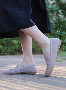 软底软垫 里外全皮 嘉宝GABOR 44.200 BESTFITTING 宽版平底乐福