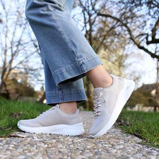 增高底透气舒适休闲鞋 超轻减震 M8551 德国RIEKER 弹力鞋 带