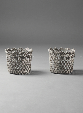 象形design简约现代风手编笔筒