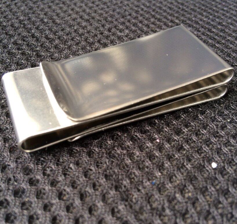 新款 三位一体不锈钢钱夹四折金属钱夹卡夹时尚丹麦同款票据夹子,文具电教/文化用品/商务用品,票夹/长尾夹,淘宝优惠券,粉丝福利购,淘宝优惠卷