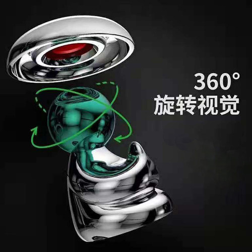 创意小和尚磁铁手机支架 360度旋转磁吸车载导航懒人双球强磁礼品