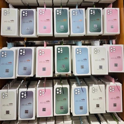 适用苹果17PROMAX手机壳16保护套15磨砂钢化玻璃13精孔14PRO防爆防摔 iphone 14promax带镜头膜