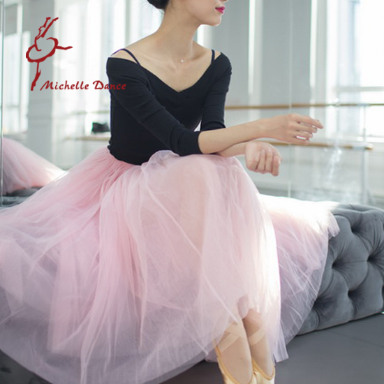Michelle Dance 芭蕾上衣紧身螺纹冷气衫 教师服到货