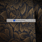 铃蓝 纯铜喷砂蓝水钻锆石领带夹电镀金色商务正装 领夹职业上班