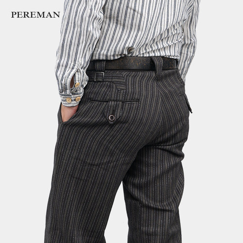 MF面料美式休闲胡椒裤子pereman