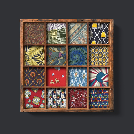 【X7】手打正装商务男领带休闲英伦复古花纹高端黄色真桑蚕丝结婚