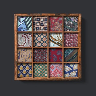 【X42】手打正装商务男领带休闲英伦复古佩斯利花纹真桑蚕丝结婚