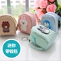 Hàn Quốc Sáng tạo Trẻ em Coin Purse Nữ Dễ thương Phim hoạt hình Mini Schoolbag Keychain Mặt dây chuyền Túi sinh viên - Túi bé / Ba lô / Hành lý balo cho bé tiểu học