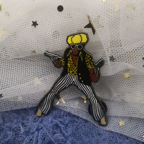 经典的73年牙买加电影更难坠落吉米·克里夫jimmy Cliff金属徽章