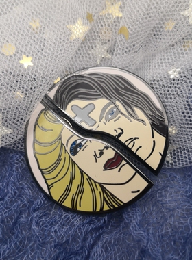 海德薇格Hedwig 爱情起源 金属徽章