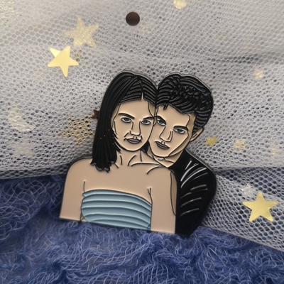 Joey & Pacey 《恋爱时代》1998年经典美剧周边金属徽章