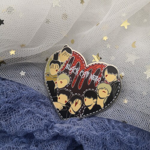 Ateez男团不朽de名曲黑猫 Nero专辑金属徽章