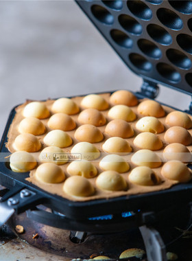 鸡蛋仔模 港式鸡蛋仔锅 蛋仔机  家用燃气机蛋糕模具 不粘烤盘