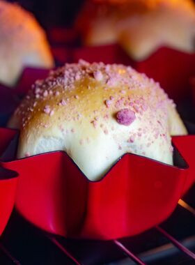 红多多八角面包模 奥奇斯摩涂层 不粘不沾潘多洛模星形