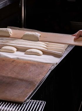 加长欧包榉木转移板 法棍Baguette Flipping Board面团 带刻度