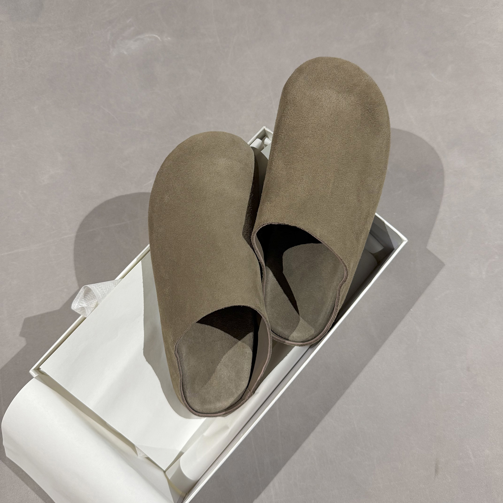 平底 超柔软勃肯 简练百搭欧美休闲运动穆勒拖一脚蹬文艺女鞋5973