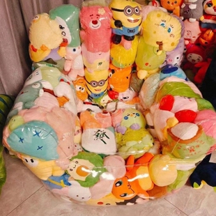 2026透明沙发装娃娃网红懒人网红沙发户外拍照装娃娃收纳沙发简约