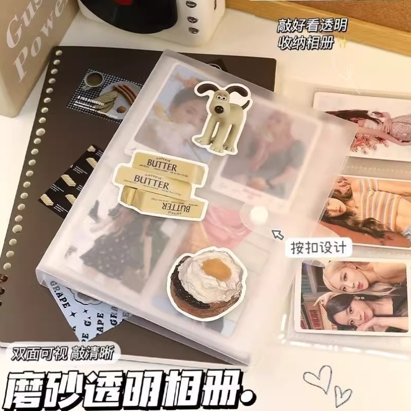 新出厂3寸拍立得相册本明信片照片收纳贴纸电影票卡册卡片纪念小