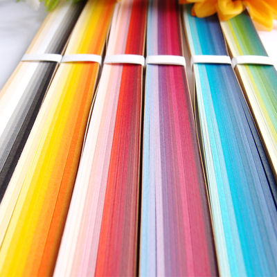 日本丹迪纸色系装衍纸条长条装