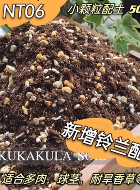 进口泥炭混合颗粒-NT06香草多肉风信子球茎透气营养土壤耐旱植物
