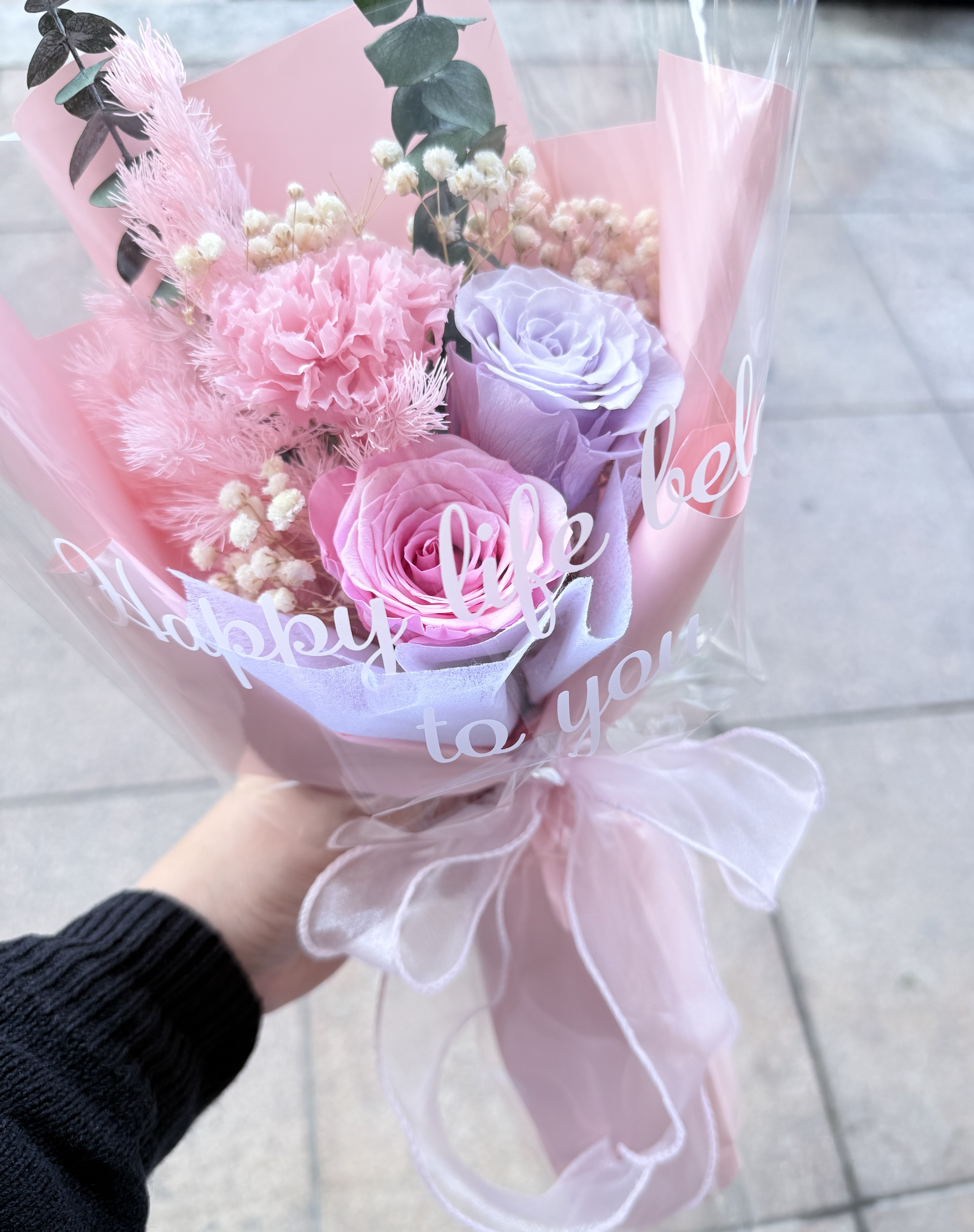 教师节花束520伴手礼永生玫瑰康乃馨真花生日礼物表白见面花图片