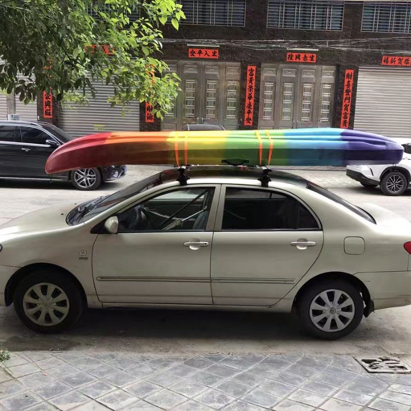 大众CC尚酷威然途安L凌度L帕萨特高尔夫车顶行李架铝合金虎爪横杆