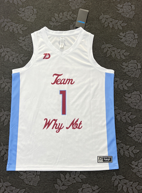 新五星高中生球服训练背心EYBL联赛贾里德麦凯恩美式窄肩球衣定制